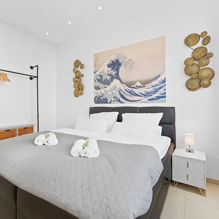 Appartement Lemon3 - Privater Garten Mit Grill, Mini-gym, Zentral In