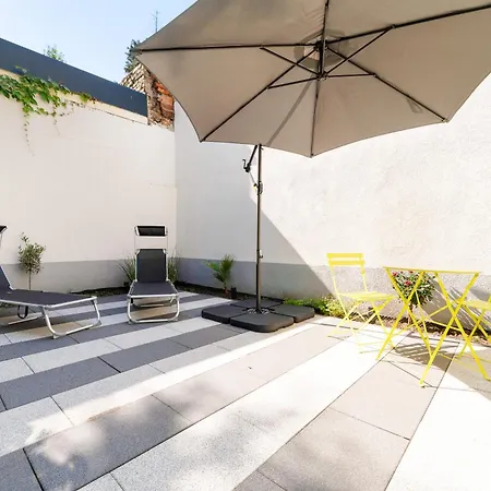 Lejlighed Lemon3 - Privater Garten Mit Grill, Mini-gym, Zentral In Karlsruhe
